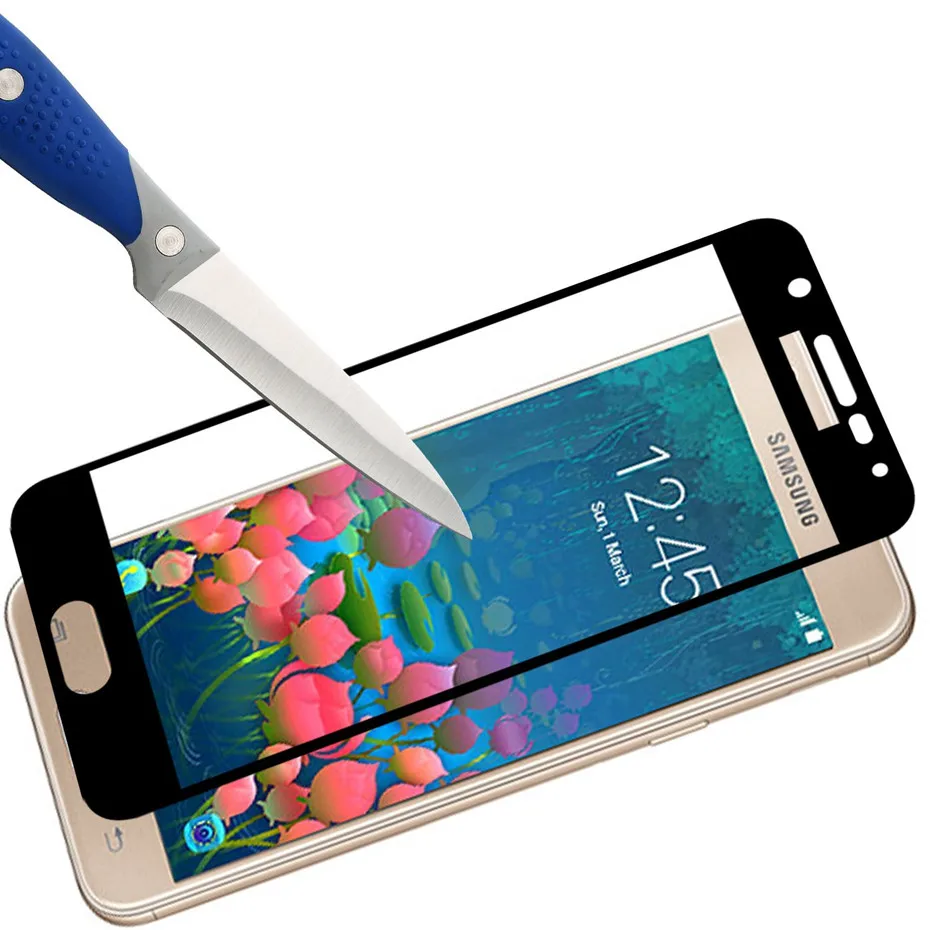 2 шт полное покрытие Защитное стекло для samsung j5 j7 2017 A8 2018 закаленное на galaxy a3 a5 a7