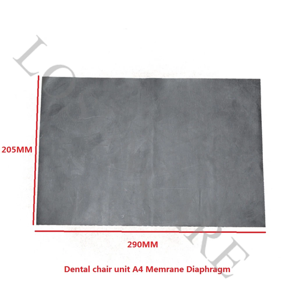 5PCS Dental Chair Unit A4 Memrane Diaphragm Patch Diaphragm for Dental Valve Dental Unit Valve Patch 29*20.5CM
