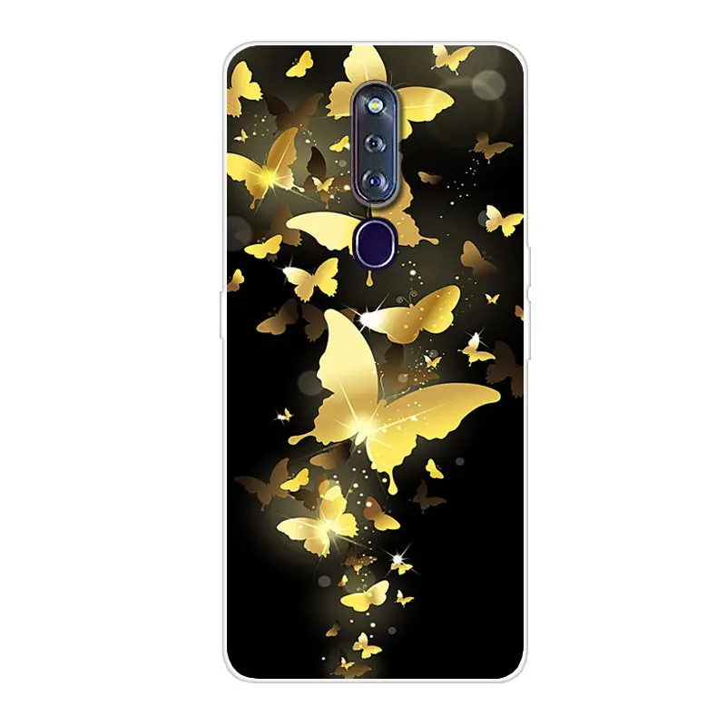 Мультяшный чехол OPPO F11 Pro мягкий силиконовый задняя крышка для F11Pro CPH1969|Бамперы| |