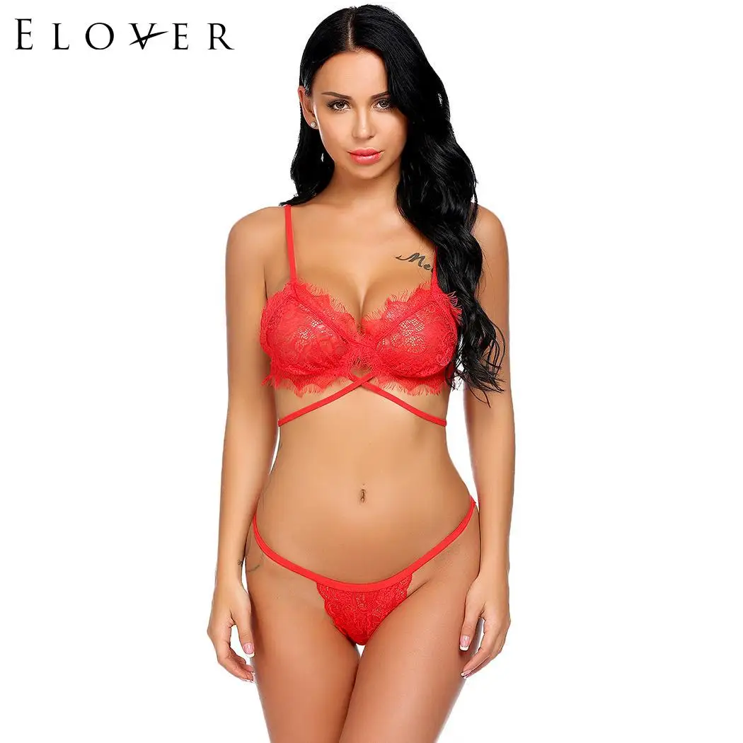 Женский Кружевной Костюм Elover Lenceria сексуальный костюм на тонких бретельках в