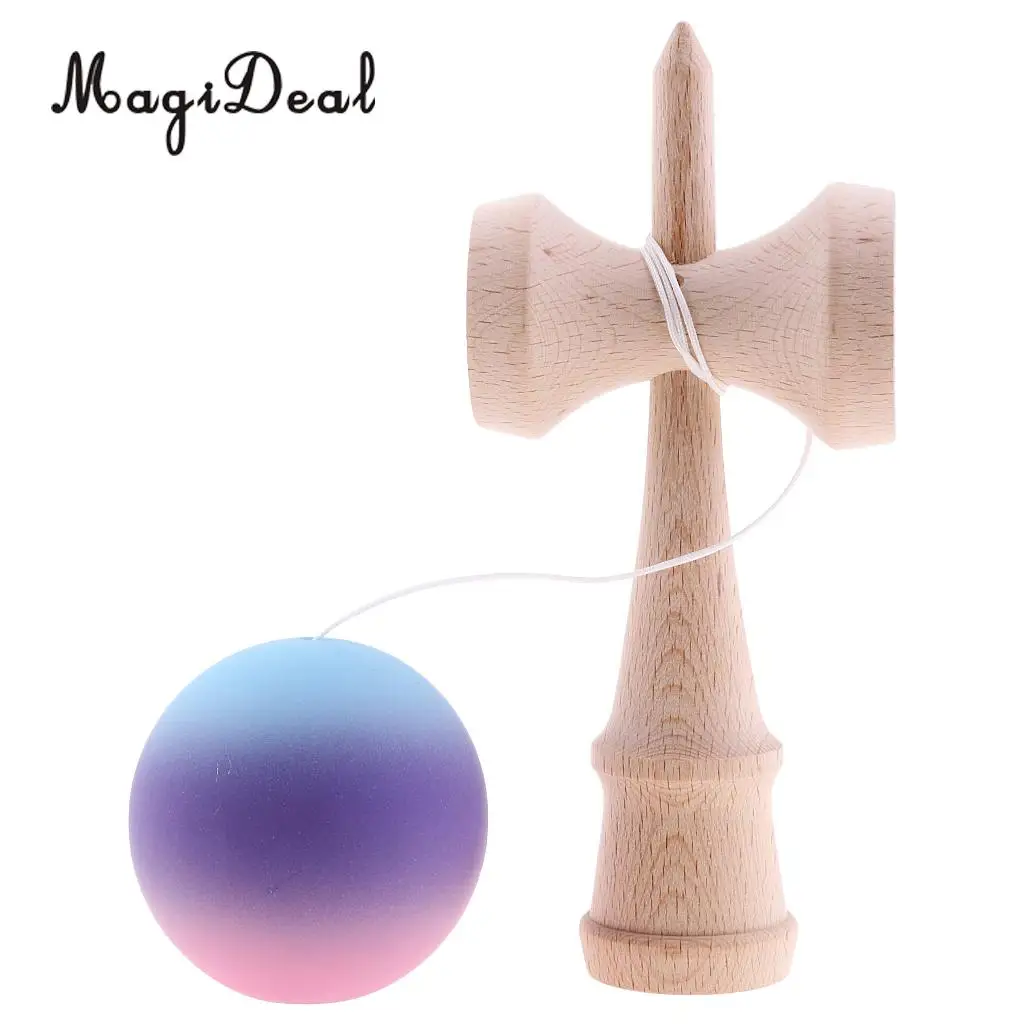 18 см деревянные Kendama умелые жонглирование мяч игрушка для детей взрослых День рождения Рождественский подарок