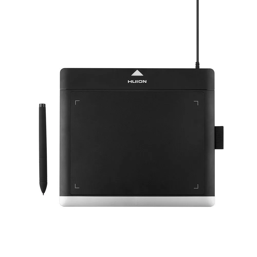 Huion 680TF профессиональная 2048 Lelves цифровая ручка usb графика доска для рисования встроенный слот карты Micro SD планшет 3 цвета