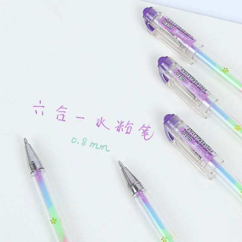 3 шт./ Kawaii Animal 0,5 мм гелевая ручка набор черных чернил мультфильм 0,38 мм ручка для письма Канцтовары canetas Escolar школьные принадлежности ZXB54