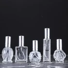 H  D прозрачная винтажная пустая многоразовая стеклянная бутылка для духов распылитель для свадебных подарков домашний декор алкогольный стерилизатор бутылка набор из 5