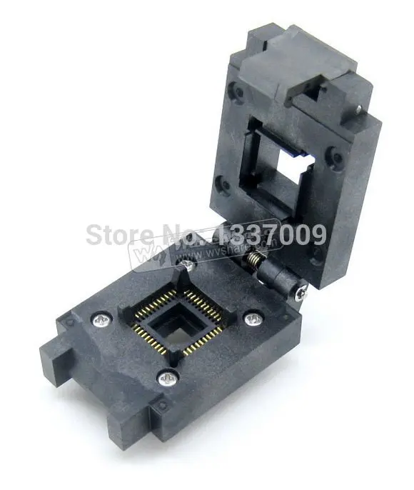QFP44 TQFP44 FQFP44 PQFP44 FPQ-44-0.8-17 Enplas IC Испытания burn-в Гнездо Адаптера Программирование 0.8 мм