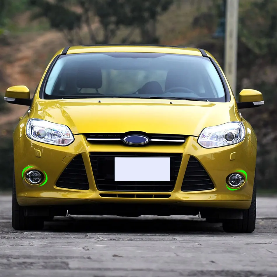 Хромированные автомобильные передние противотуманные фары Color My Life 2 шт./компл. Abs