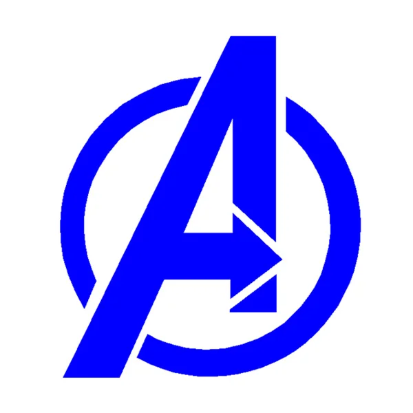 Наклейки для автомобиля Marvel Мстители щит креативные Декоративные наклейки для лобового стекла топливный бак крышка авто тюнинг Стайлинг винилы D10 - Название цвета: Синий