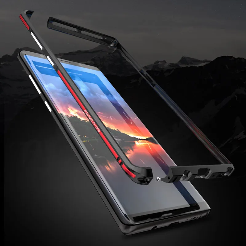 Алюминиевый металлический чехол-бампер для Samsung Galaxy S10 тонкий ударопрочный