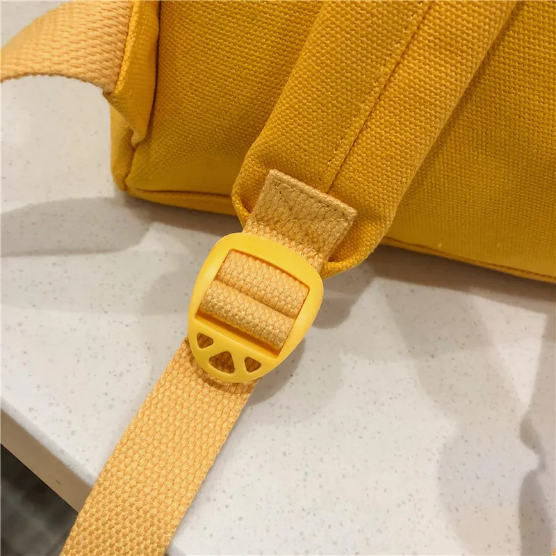 Женский холщовый школьный рюкзак для подростков Mochilas Bookbag модный школьный рюкзак для девочек черная школьная сумка