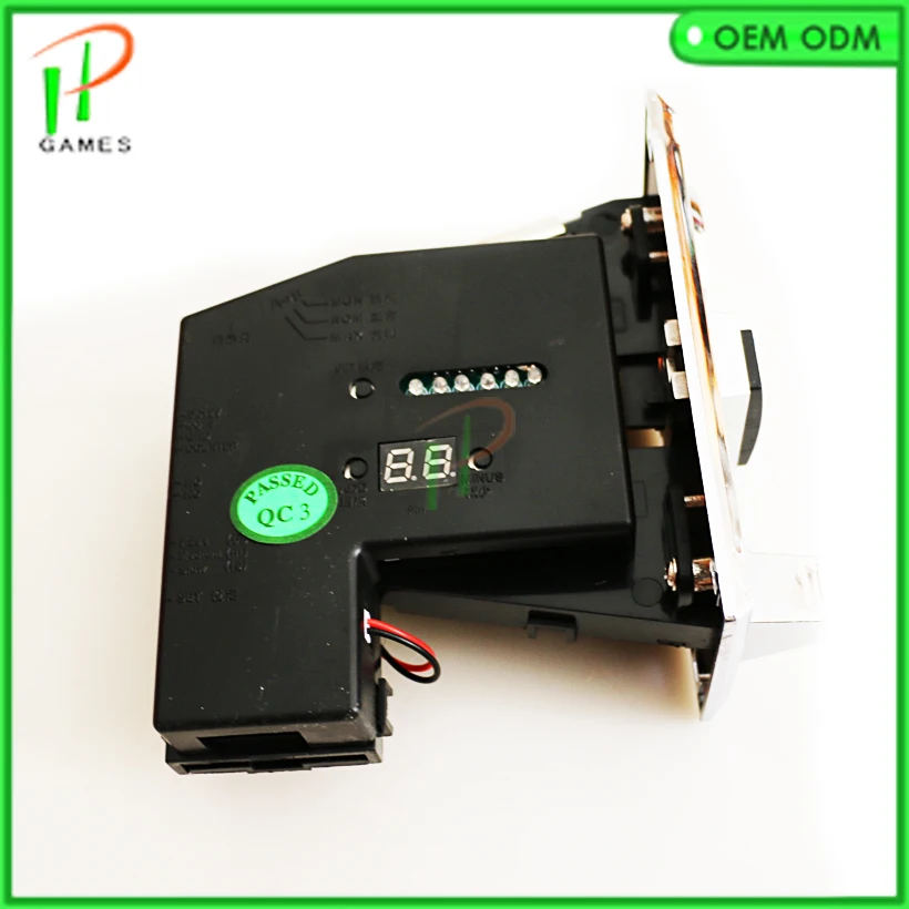 Мульти Селектор монетоприемник 6 различных монет сигнал Выход 1 Jamma означает