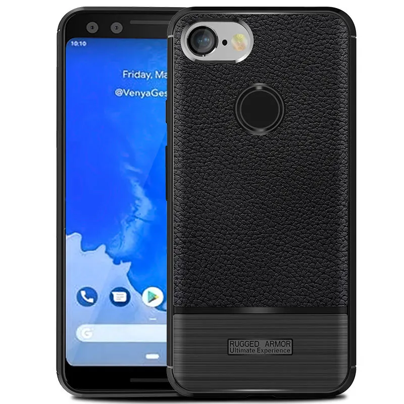Для Google Pixel 3 чехол XL Pixel3 Премиум оригинальный силиконовый кожаный защитный