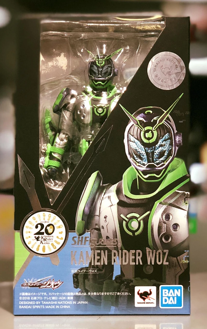 PrettyAngel подлинный BANDAI духи тамаши страны S.H. Фигуртс SHF Kamen Rider Zi O Woz экшн