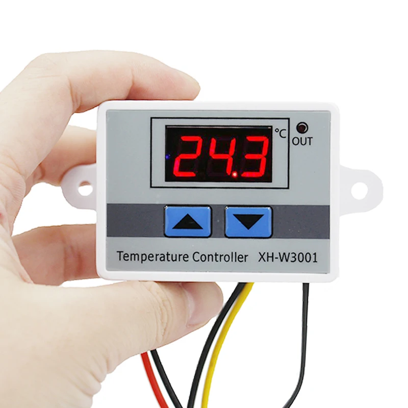 

Dhl/fedex 100 шт./лот W3001 модуль переключателя контроля температуры контроллер температуры охлаждения температуры Термостат 220 В 40% скидка