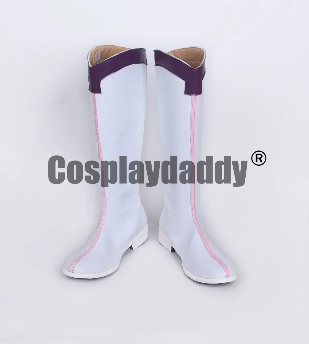 Sound Voltex белые взрослые повседневные сапоги для косплея S008 | Тематическая одежда и