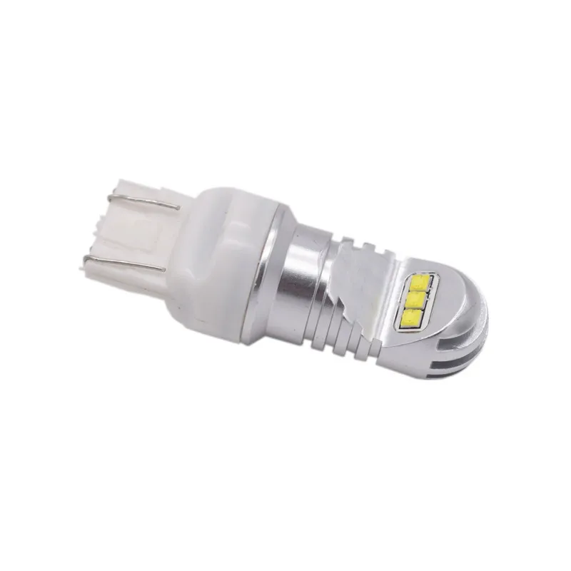 2 шт. T20 7443 W21/5 Вт 6SMD светодиодный лампы Cr ee чип автомобилей Лампа фонарь тормозная