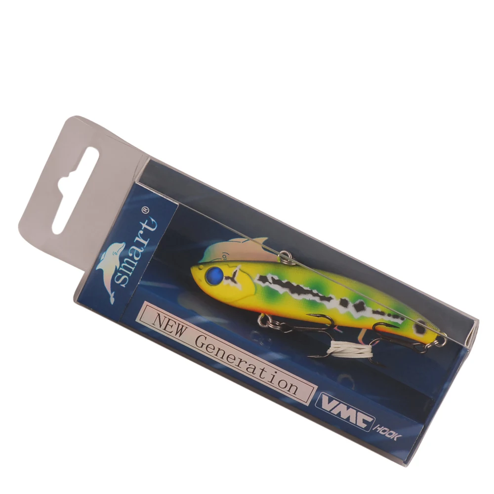 

Smart VIB Lure 7cm/13g Sinking VMC Hook Iscas Artificiais Para Pesca Leurre Peche Fishing Big Wobblers Hard Fishing Baits