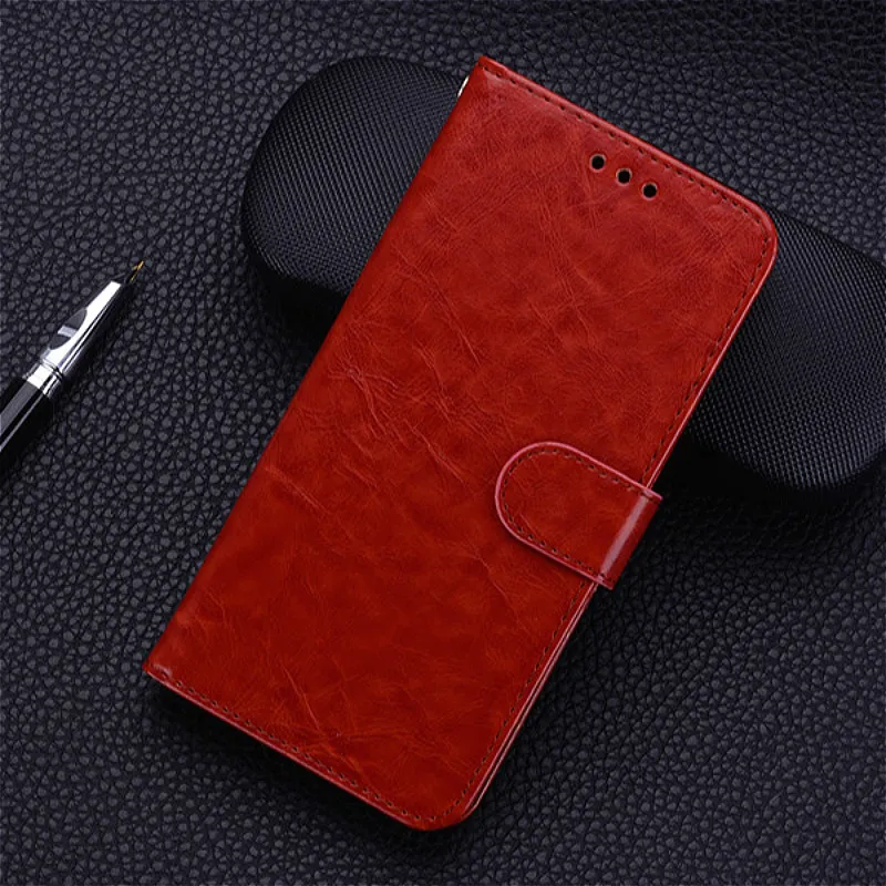 Кожаный чехол-кошелек для Xiaomi redmi 5 Plus xiomi redmi 5, мягкий флип-чехол для Xiaomi redmi 5 redmi 5 Plus 5,99 чехол для телефона - Цвет: Brown