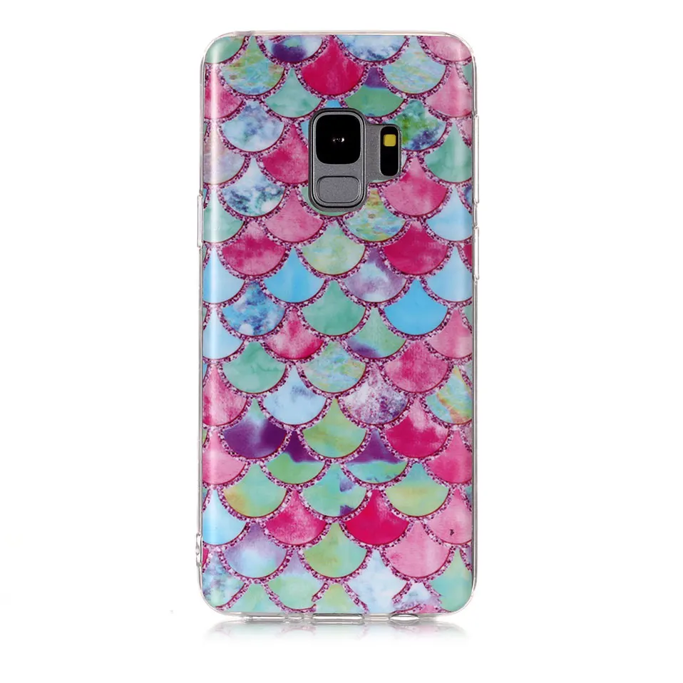 Чехол для телефона Galaxy S6 S7 край Капа силиконовый чехол samsung примечание 9 S8 S9 плюс