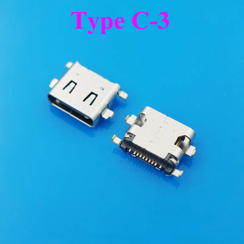 10pcs Type C usb Connector 3.1 USB Female Connector for Mobile Phone USB C 3.1 Version Socket