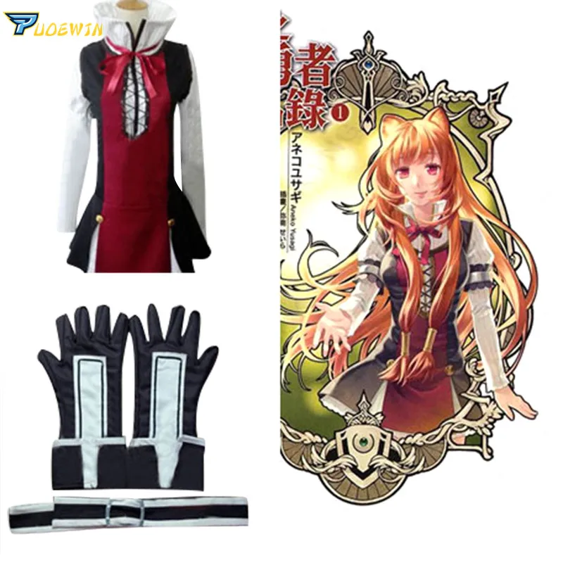 

Костюм для косплея The Rising of the Shield Hero Raphtalia, сделанный на заказ, любого размера