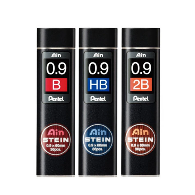 Стержневой карандаш Pentel Stein с улучшенным силикагелем-0 9*60 мм-HB B 2 для механических
