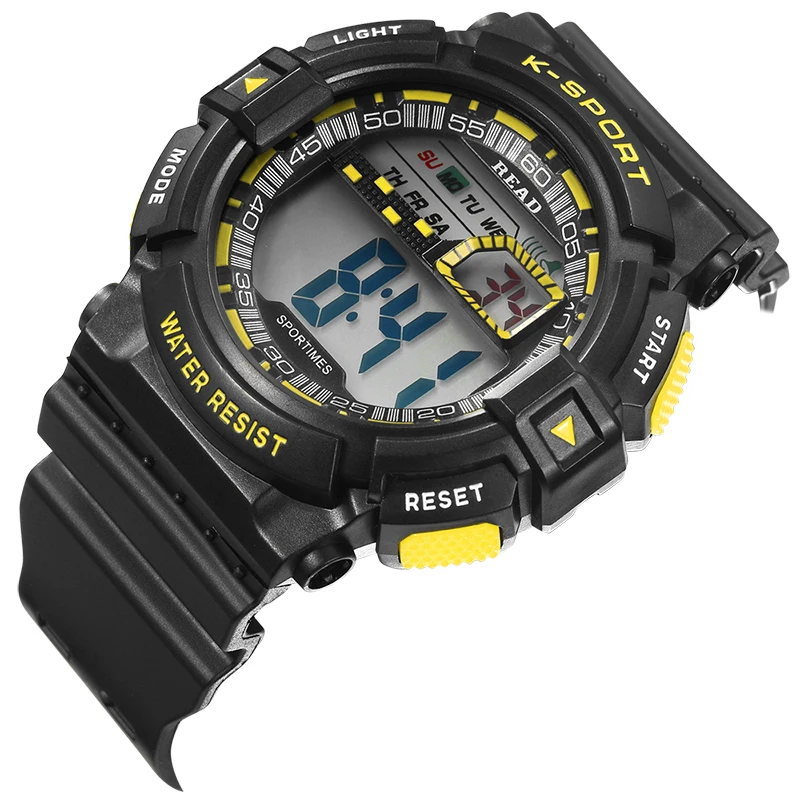 Электронные часы узнать Лидирующий бренд силиконовый ремешок на запястье