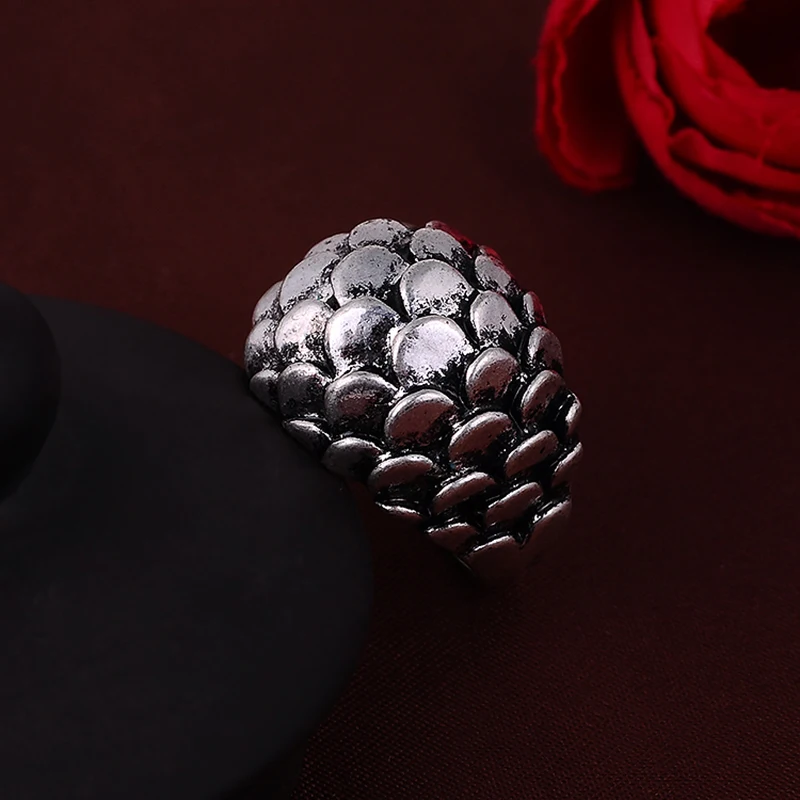 2018 г. Лидер продаж модные панк-группы кольцо Винтаж Серебряный тон Для женщин