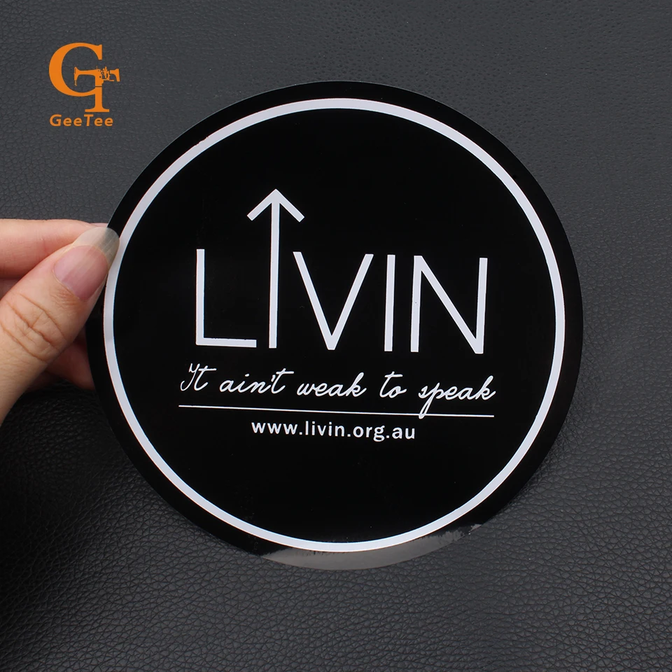 Персонализированный принтер наклейки для косметических этикеток прозрачные