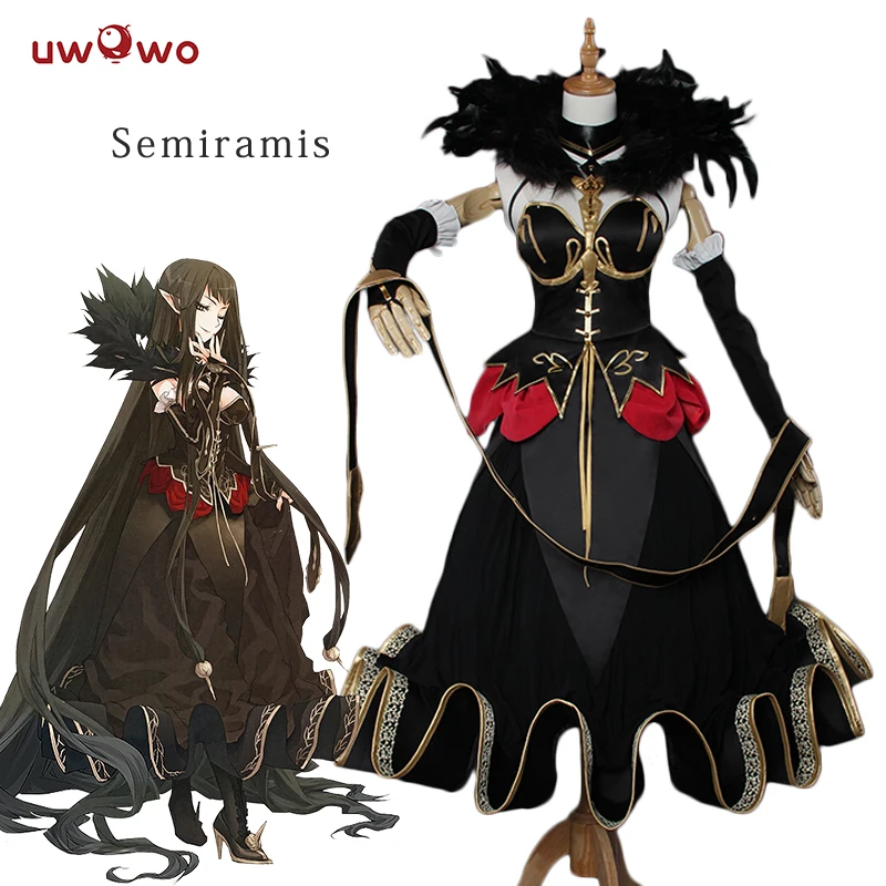 UWOWO Semiramis Sammu-ramat Косплей судьба большой заказ костюм аниме Fate Apocrypha Assassin женский |