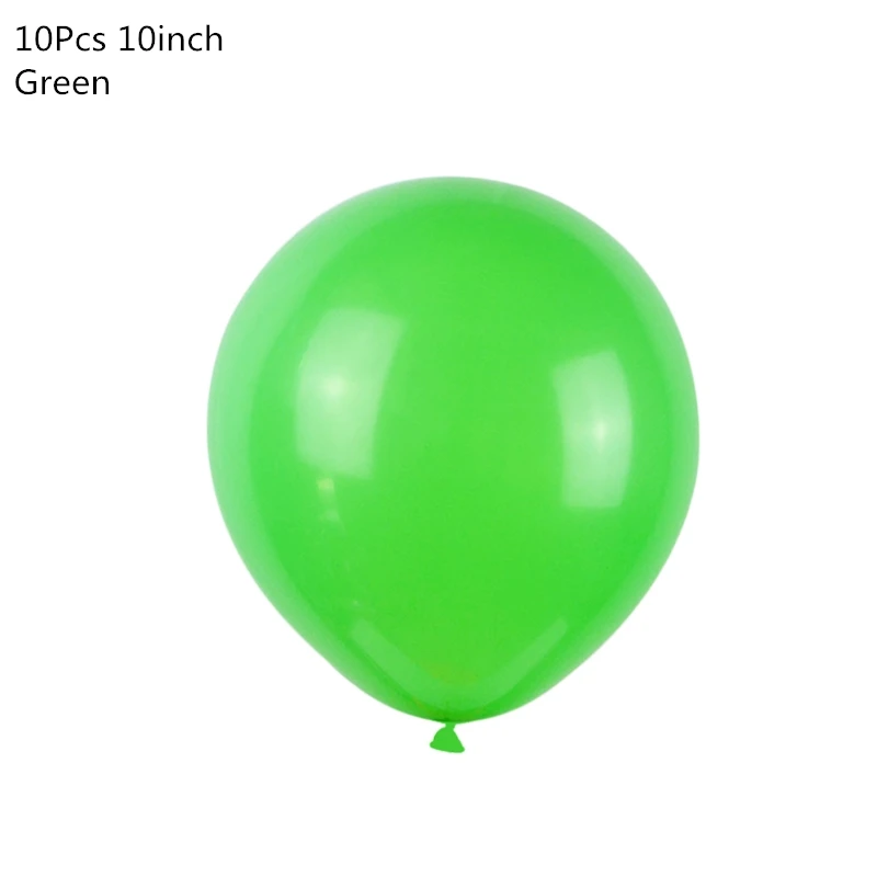 10pcs green Динозавр вечерние принадлежности динозавр бумажный шарик гирлянда на день рождения детей, мальчика вечерние украшения мир Юрского периода джунгли вечерние украшения - Цвет: 10pcs green