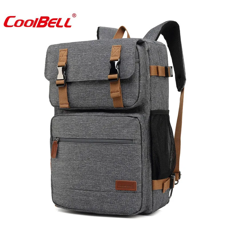 Grey Coolbell Многофункциональный 17 дюймов рюкзак для ноутбука для подростка бизнес мужской чехол для чемодана чехол для ноутбука Asus acer D - Цвет: Grey