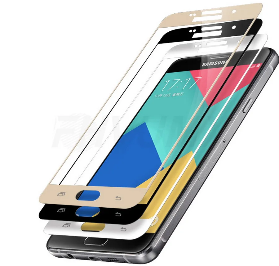 500 шт. закаленное 3d-стекло с полным покрытием для Samsung Galaxy S7 J3 J5 J7 A3 A5 A7 2017 2016