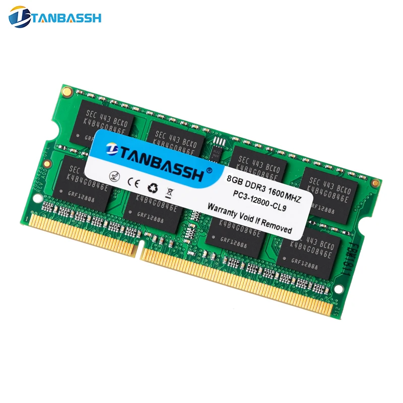 TANBASSH DDR3 8 ГБ 1333 мГц/1600 мГц SO-DIMM Тетрадь Оперативная память 204Pin памяти ноутбука |