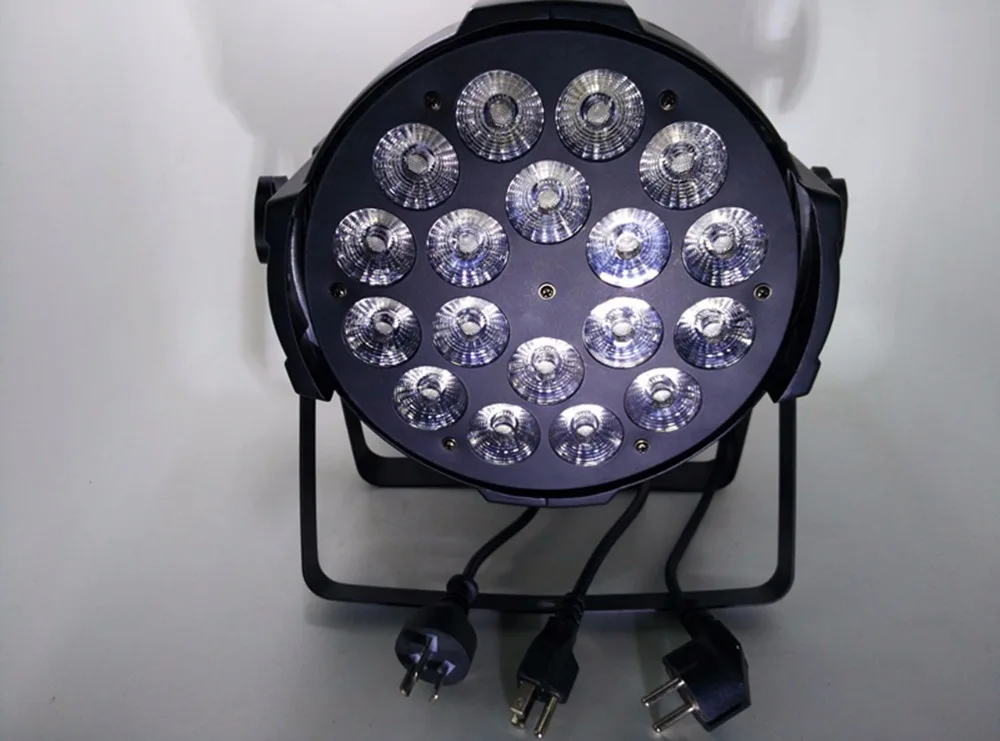 LED PAR 18x12 Вт RGBW 4in1 Quad DJ Spotlight Бесплатная доставка 2 шт./лот|18x12w led|lot lotlot led |