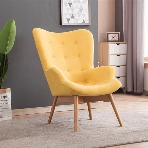 Mid Century современное расслабленное кресло, контурное кресло, мебель для гостиной, приглушенное тканевое кресло для рук, тканевое обивное кресло с акцентом