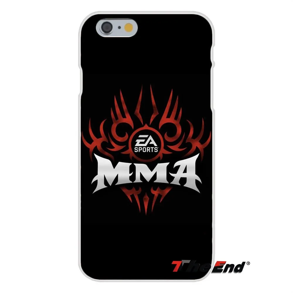 For Samsung Galaxy S3 S4 S5 MINI S6 S7 edge S8 Plus Note 2 3 4 5 Soft Silicone Cell Phone Case The MMA logo mixed martial | Мобильные