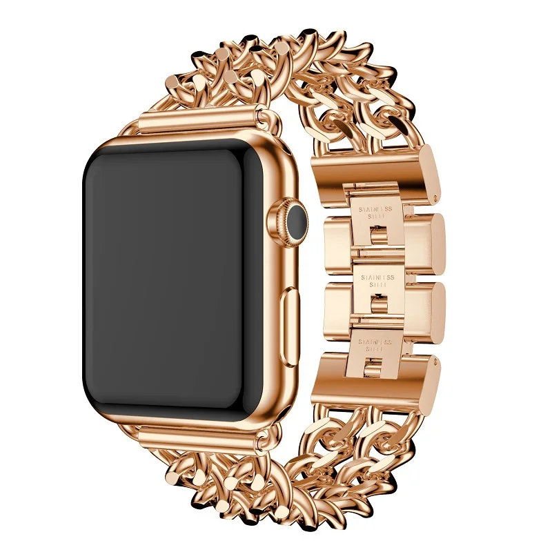 Ремешок для часов Apple Watch 38 мм 42 эллиптический стиль браслет из нержавеющей стали