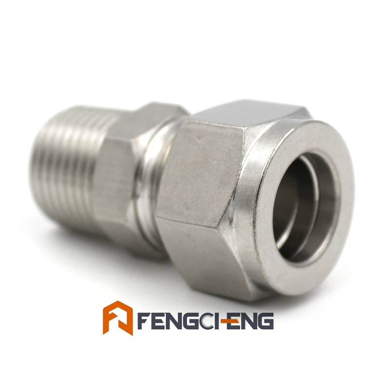 5/8 &quotКомпрессионный фитинг x 1/2&quot Мужской NPT SUS304 трубный Компрессионный оптом и в