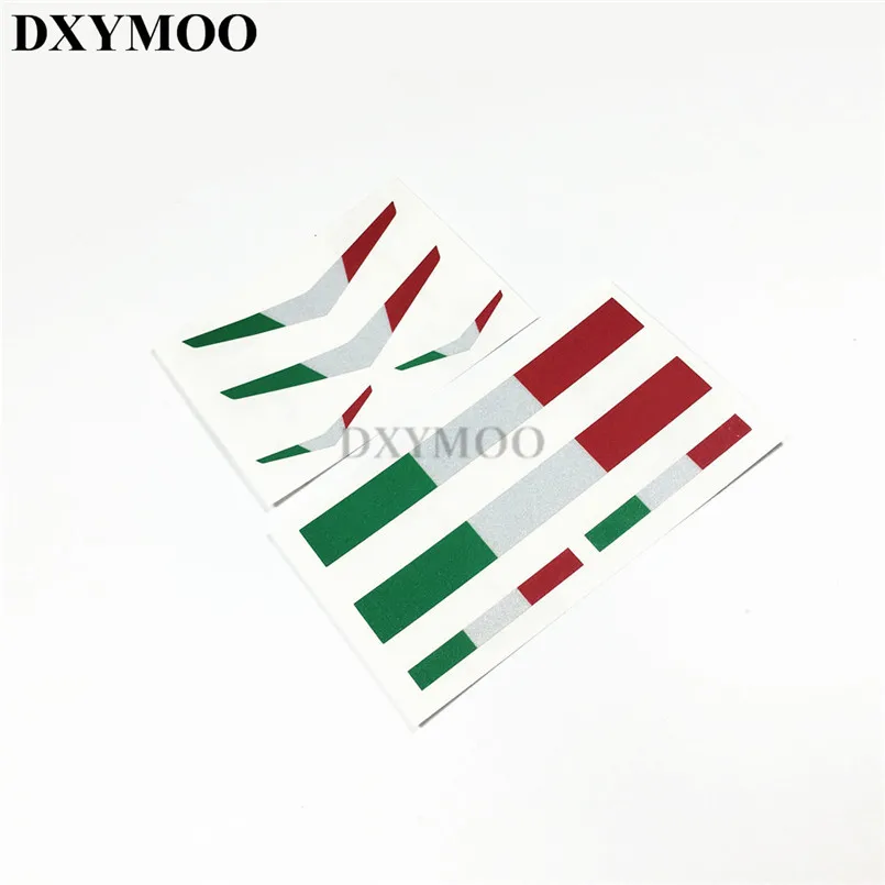 Национальный флаг Италия автомобильные наклейки мотоциклетная масляная