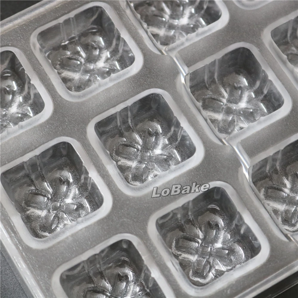 21 полостей Подарок cake box форма PC Поликарбонат пластиковые формы для шоколада ice cube