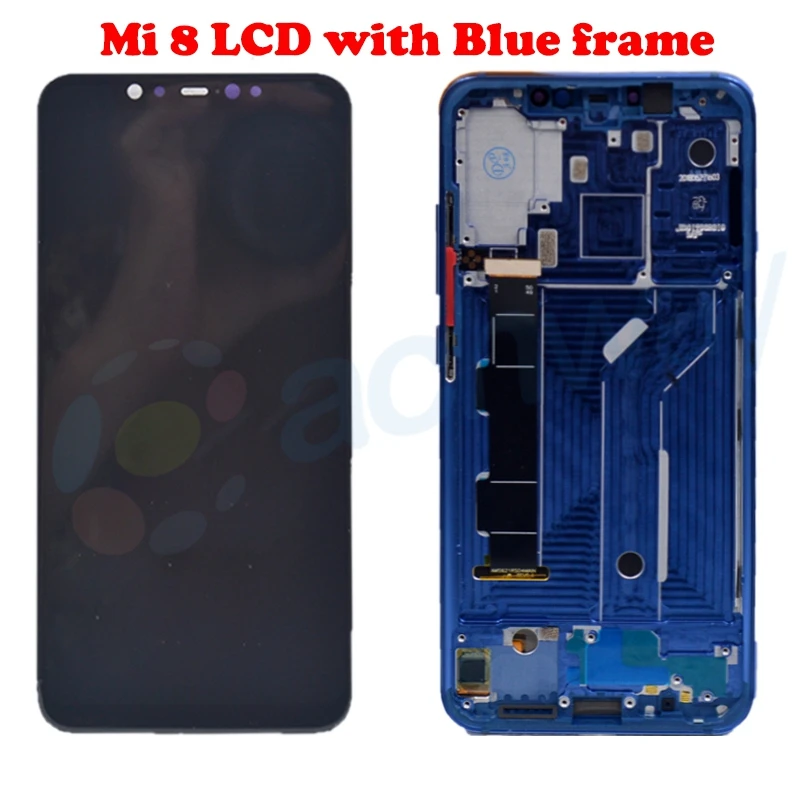 Супер Amoled ЖК-экран для xiaomi mi 8 Explorer ЖК-дисплей дигитайзер сенсорный экран Замена для xiaomi 8 ЖК xiaomi mi 8 ЖК