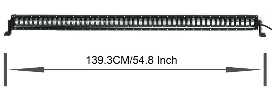 Супер яркий высокий низкий пучок 10," 16,7" 24," 34,8" 44," 52,7" Светодиодный точечный светильник бар для внедорожника SUV Грузовик 4*4 12V 24V