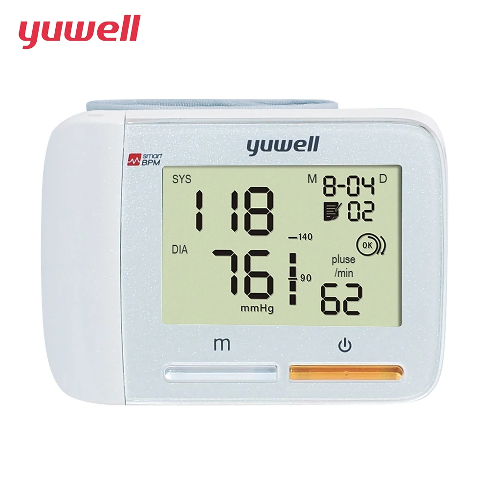 Монитор артериального давления YUWELL 8900A портативный прибор для измерения ЭКГ с ЖК