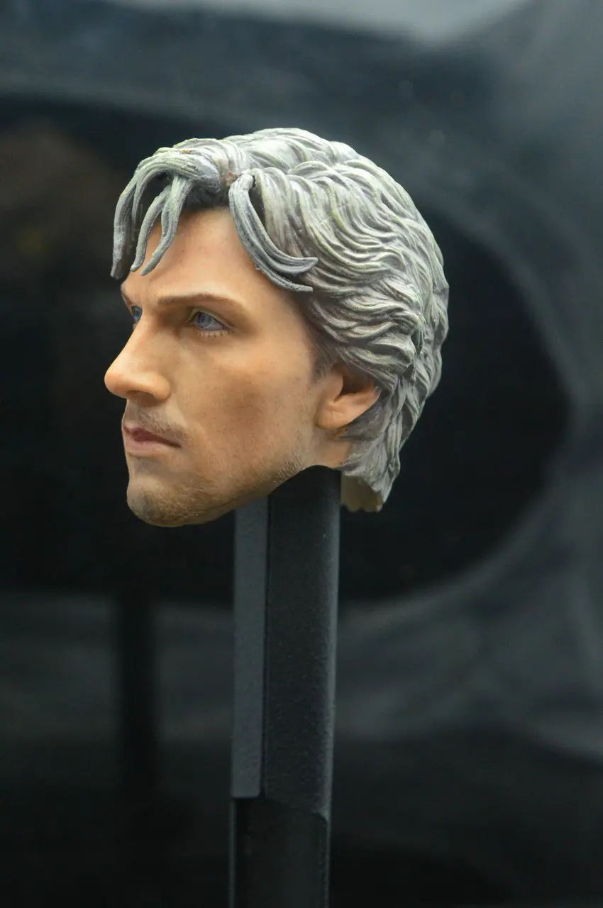 Пользовательские 1/6 QuickSilver Аарон Джонсон голова лепить для горячие игрушки фигура тела