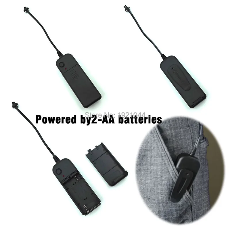 Многоцветные очки в форме затвора с электролюминесцентной проволокой 3 в|glasses