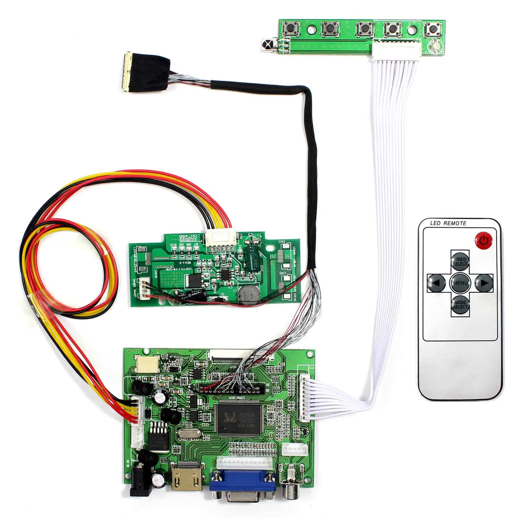 Плата контроллера LCD HD MI VGA 2AV для ЖК-экрана 15 4 дюймов LP154WE3 B154SW02 | Электроника