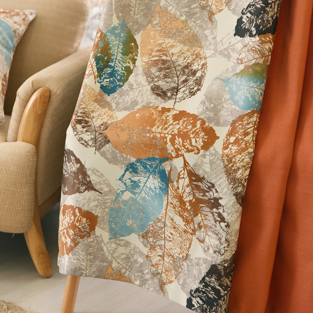 Dsinterior 100% полиэстер штора печати для окон гостиной и спальни можно сшить по