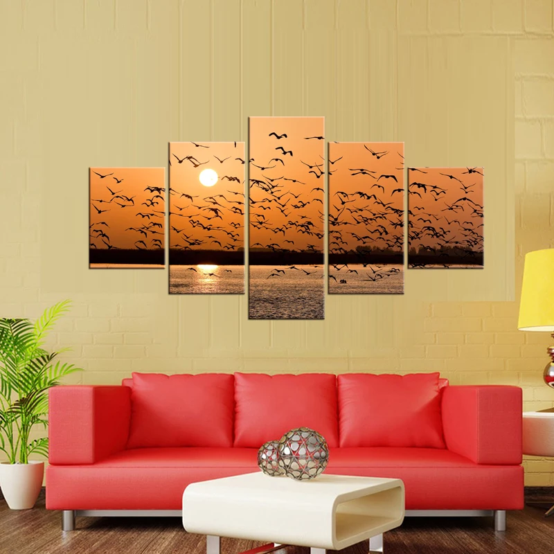 5 шт. бесплатная доставка картина на стену подарок украшение для дома холст принт