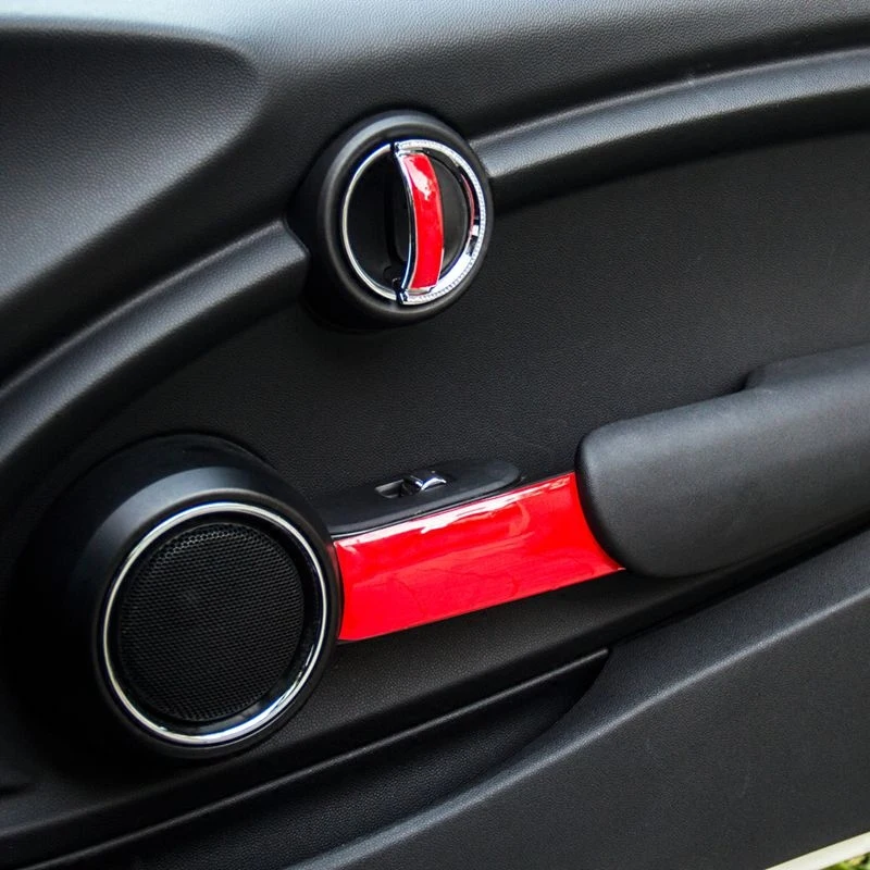 Автомобильный Стайлинг для BMW MINI F55 F56 Автомобильные Наклейки интерьерные дверные