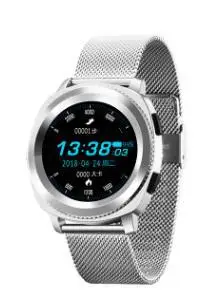 IP68 Водонепроницаемый Bluetooth Вызов сна монитор Смарт часы Smartwatch L2 Montres кардио бег спортивные часы сердечного ритма - Цвет: SILVER
